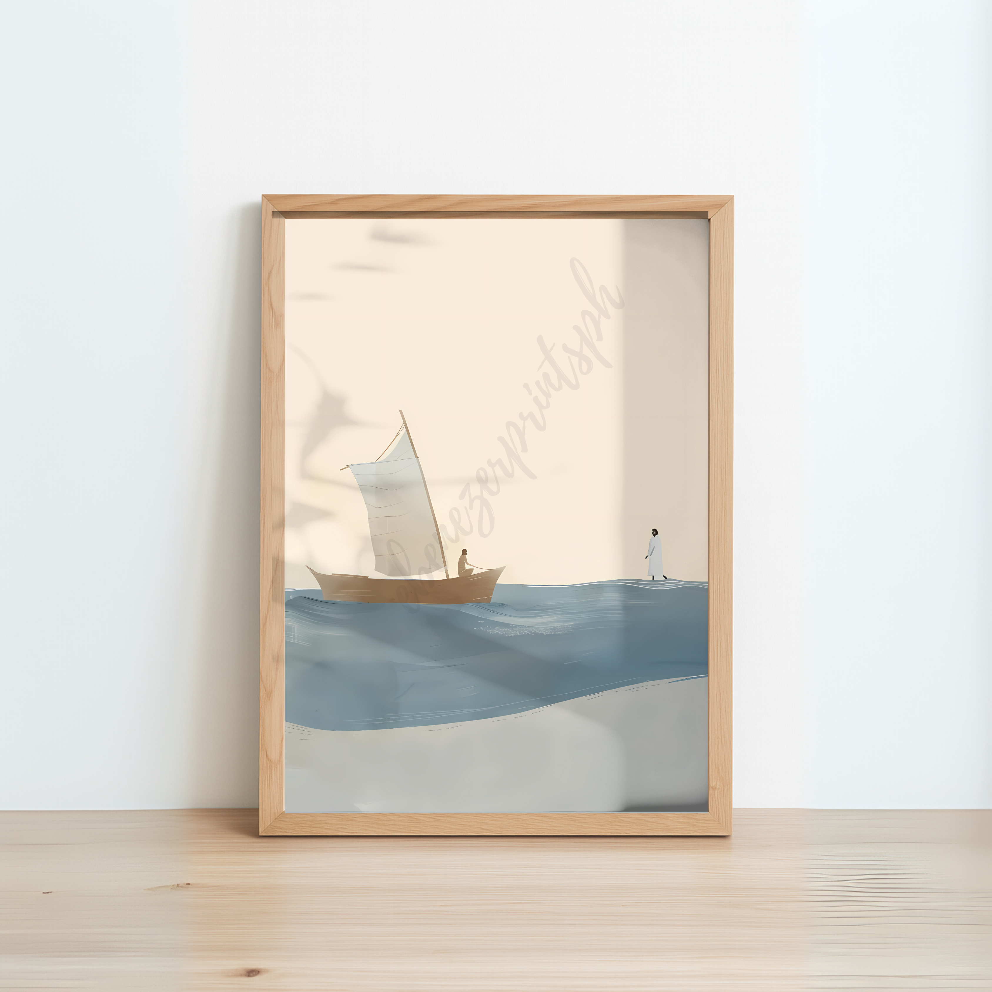Walk on Water – Framed Christian Wall Art