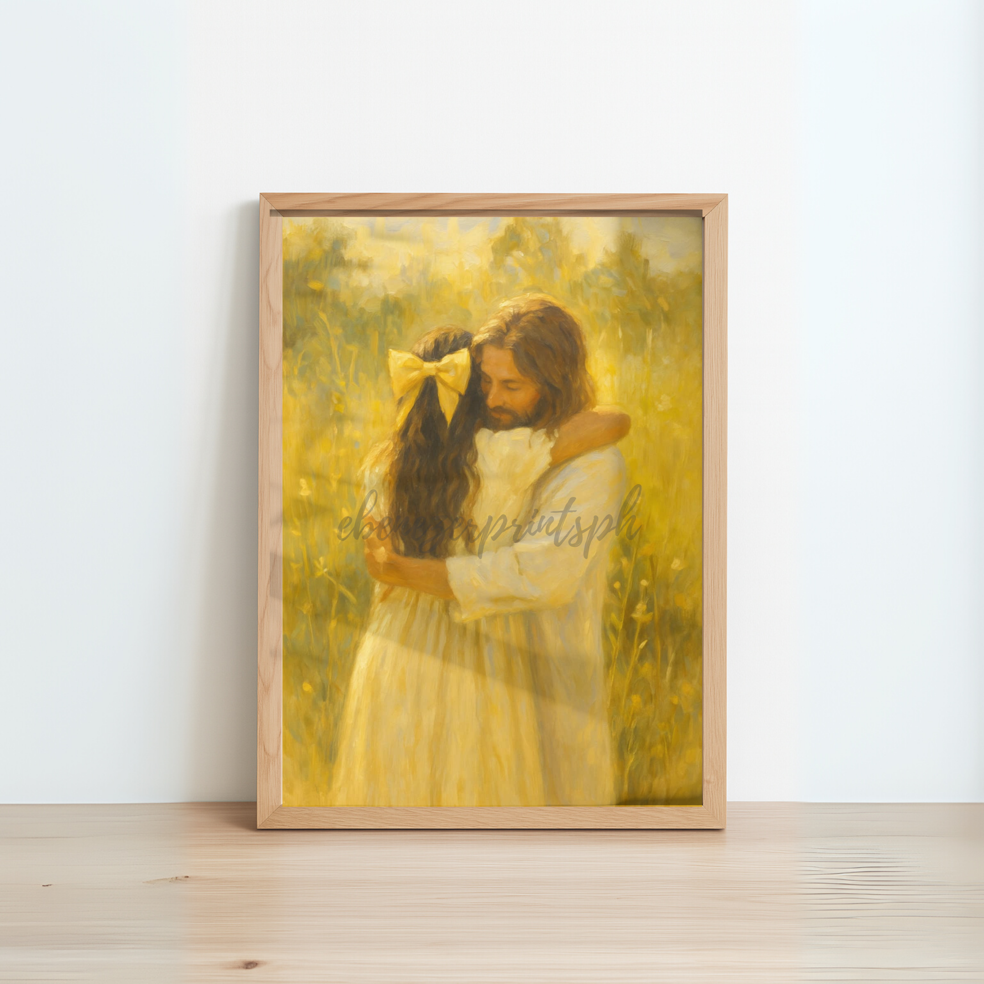 Embrace of the Father – Isaiah 43:4 | Framed Christian Wall Art