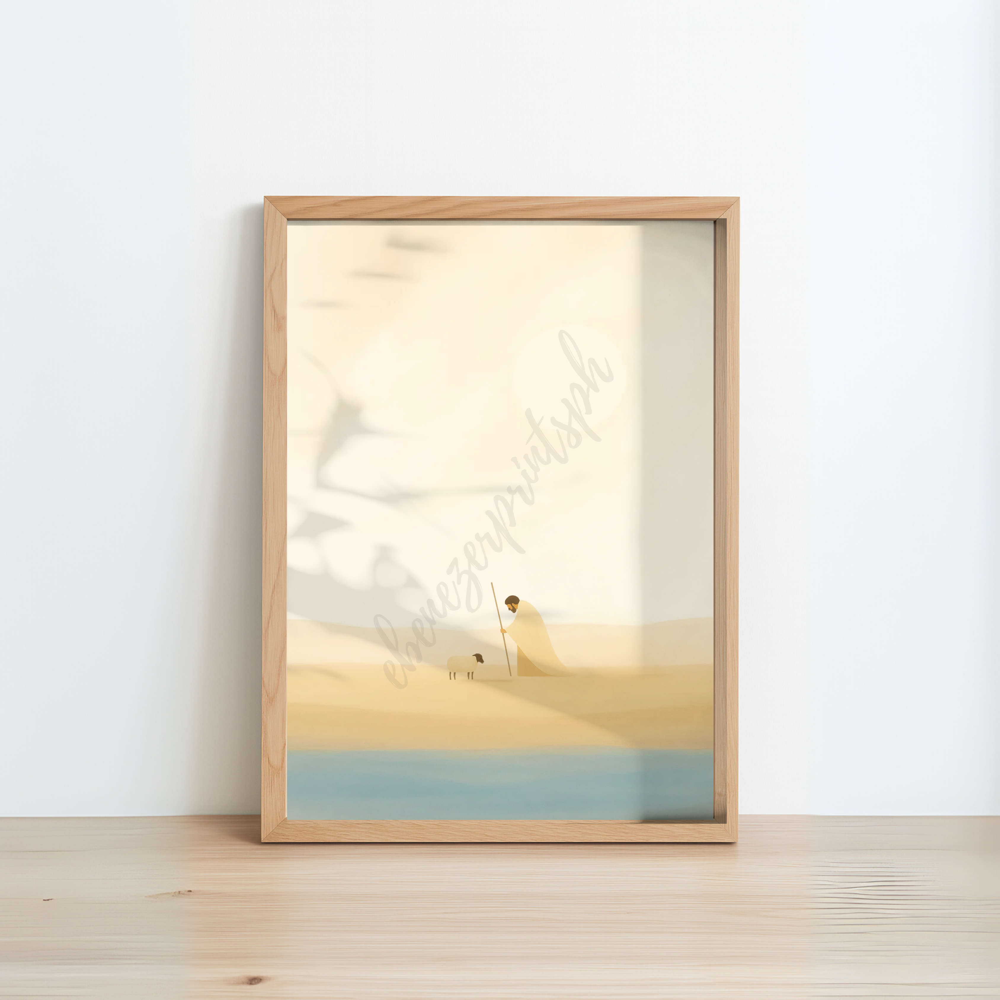 The Lost Sheep – Luke 15:4–7 | Framed Christian Wall Art